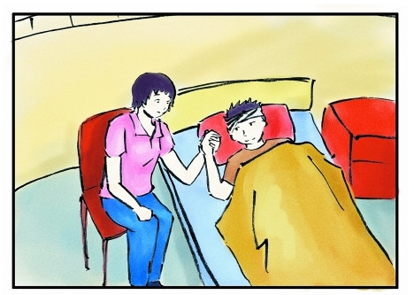 强直性脊柱炎睡觉适合软床还是硬床?